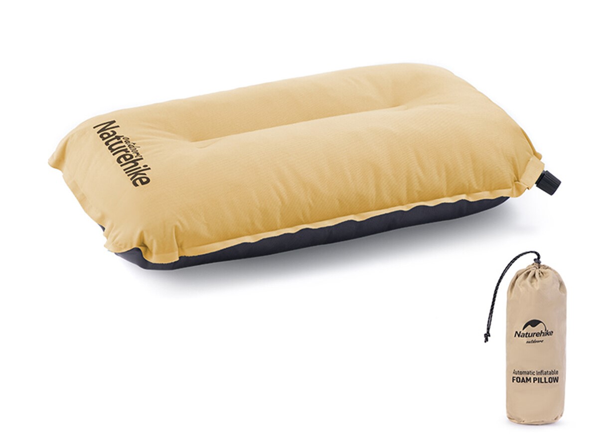Naturehike samonafukovací cestovný vankúšik 250g - zlatá